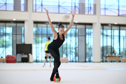 Anastasia Vlasenko during the recovery camp at the Academy