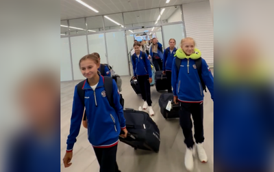 See how warmly our participants ofthe Russian-Chinese Summer Youth Games were welcomed at the Kaliningrad airport!