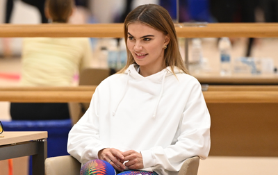 Another training day was held at the Academy with the participation of Olympic champion Alina Kabaeva
