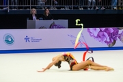 Олимпийская чемпионка Алина Кабаева во время выступлений