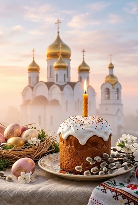 Олимпийская чемпионка Алина Кабаева поздравляет с праздником Пасхи