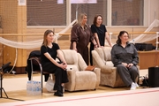 October 5, 2026. Olympic champion Alina Kabaeva and coaches in Novogorsk