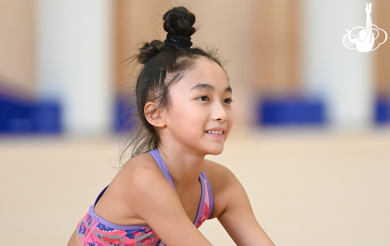 "Conditions here are great." Gymnast from Kyrgyzstan Asel Arapova - about training at the Academy