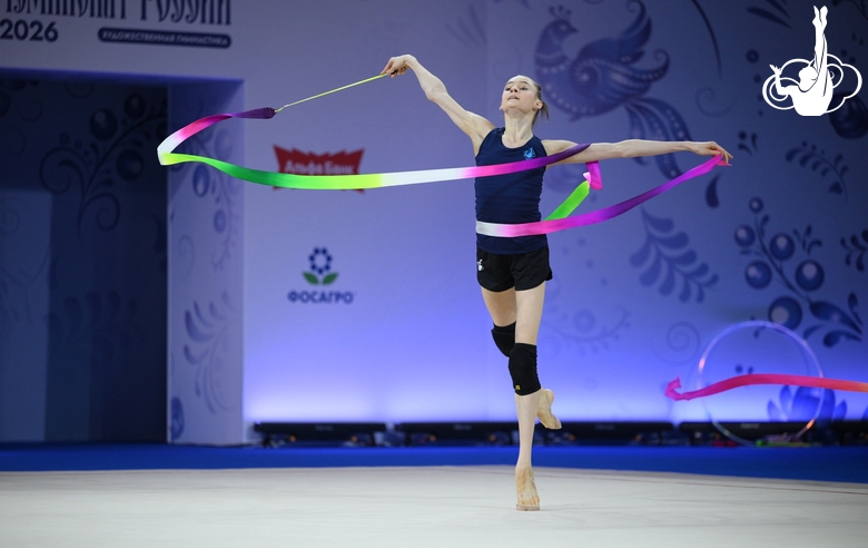 Яна Сакович во время опробования