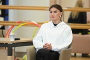 February 5, 2026. Olympic champion Alina Kabaeva during training at the Academy