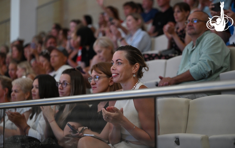 Spectators during the final concert