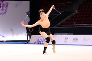 Александра Борисова во время опробования