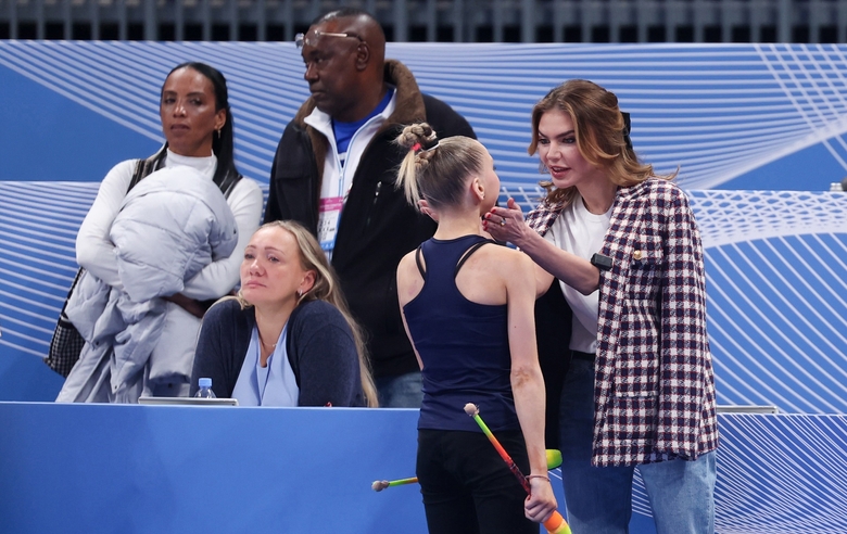 March 14, 2026. The Olympic champion at the international Alina Kabaeva Grand Prix Champions Cup tournament in St. Petersburg