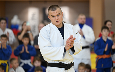 A master class by 2025 European champion Danil Lavrentyev was held at the Martial Arts Academy