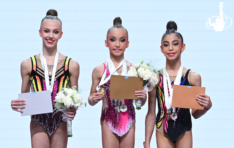 Veronika Malinina won the all-around title at the Sky Grace Cup International Tournament and Beijing Top Open 2025 in the pre-junior category