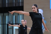 Participants of the training camp during their performance at the final concert