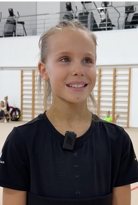 «Я в первый раз сюда приехала, и это для меня очень ответственно». Анастасия Тебенькова из Иркутской области — о турнире «Юные гимнастки» в Ульяновске