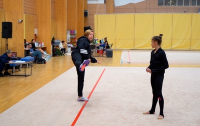 Работа над фуэте и боковым пируэтом — под руководством хореографа Академии Людмилы Дугановой