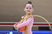 Young gymnast at the mAlinka tournament