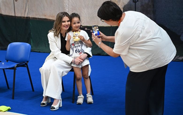 20 June 2024. Olympic champion Alina Kabaeva at BRICS Games in Kazan