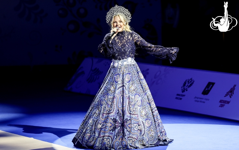 Ольга Бурлуцкая на церемонии открытия