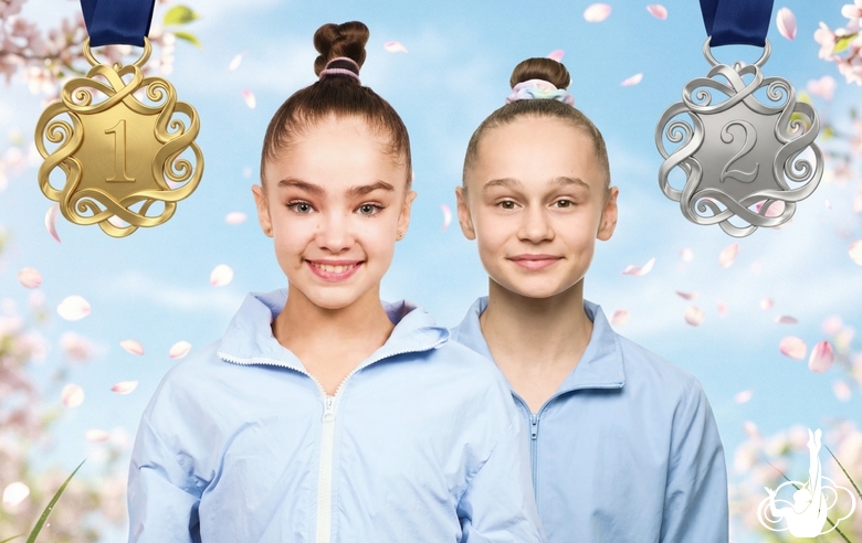 Ksenia Savinova and Yana Zaikina won medals in the all-around at the first stage of the Cup of the Strongest
