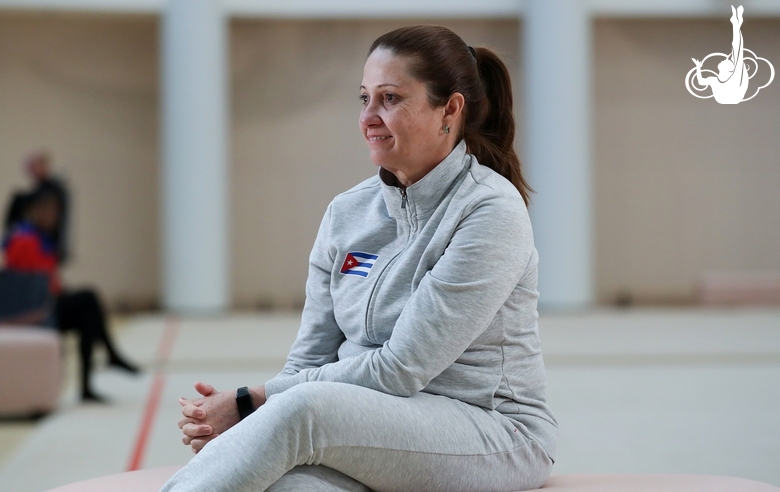 "It helped us a great deal" Cuban coach Nelly Ochoa Borras talks about training at the Academy