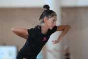 Nicole Rimarachin Diaz during the recovery camp at the Academy