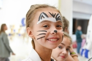 Academy student Elvira Belyaeva during the event