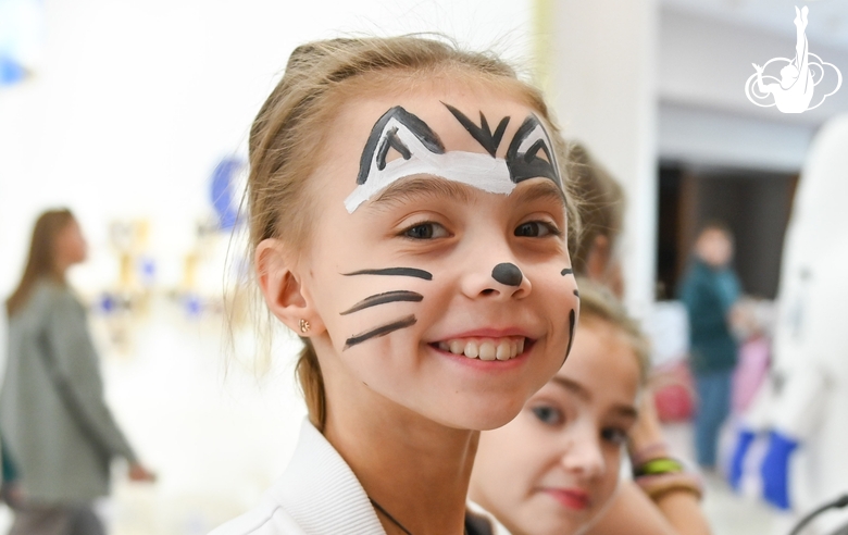 Academy student Elvira Belyaeva during the event