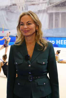 "This is where the future of rhythmic gymnastics is!" Director of the Zhemchuzhina Center of Rhythmic Gymnastics Tatiana Kolesnikova speaks about the Sky Grace