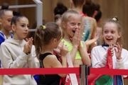 Gymnasts at the Sky Grace Grand Prix tournament