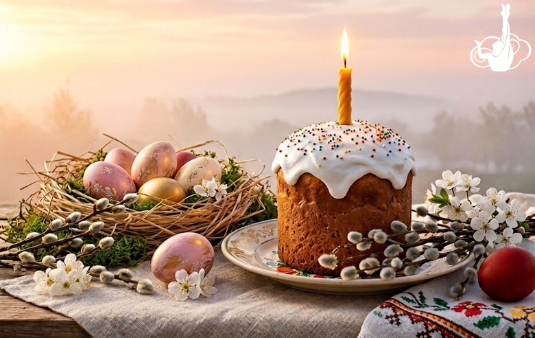 Олимпийская чемпионка Алина Кабаева поздравляет с праздником Пасхи