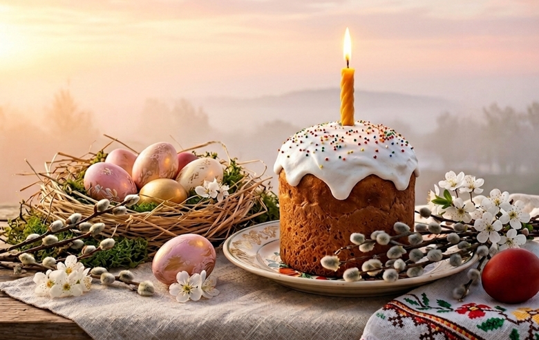 Olympic champion Alina Kabaeva sends Easter greetings