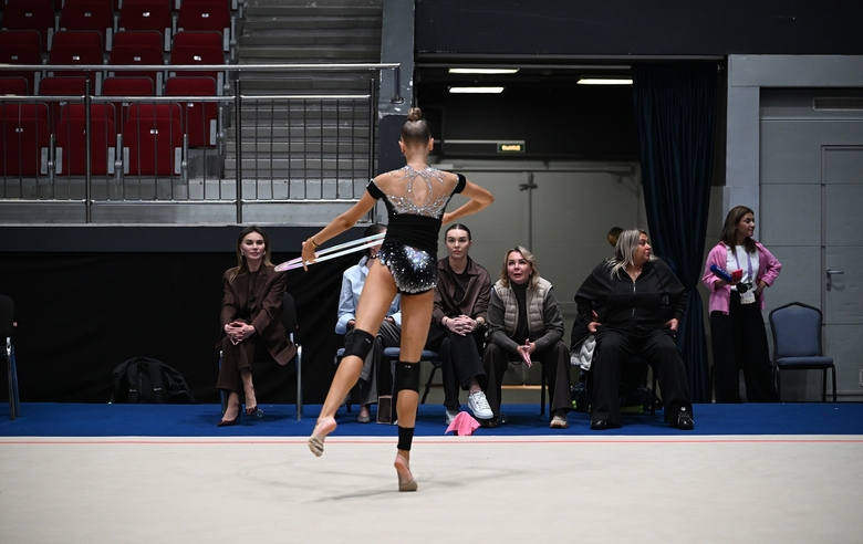 September 19, 2026. Olympic champion Alina Kabaeva at the third stage of the Cup of the Strongest