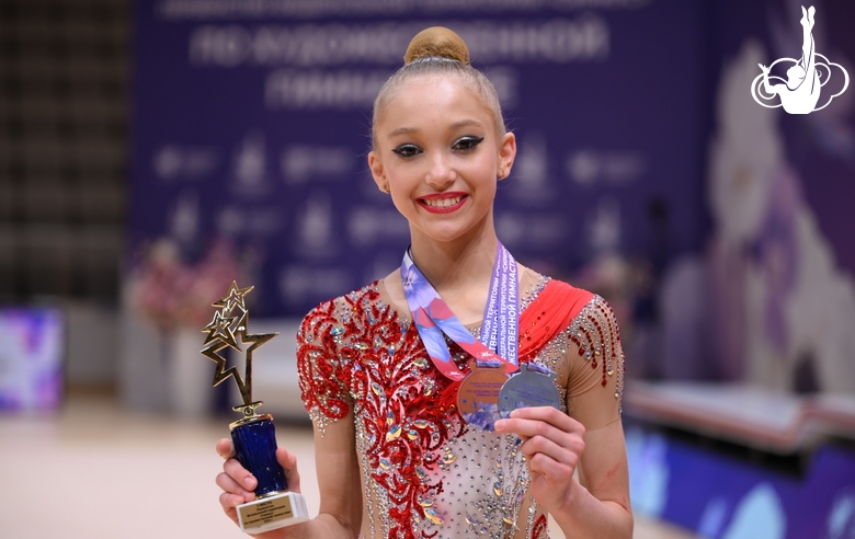 Елизавета Гераськина после церемонии награждения