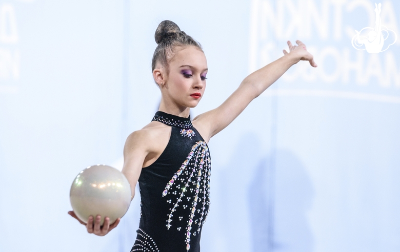 Miroslava Monina during the Russian championship