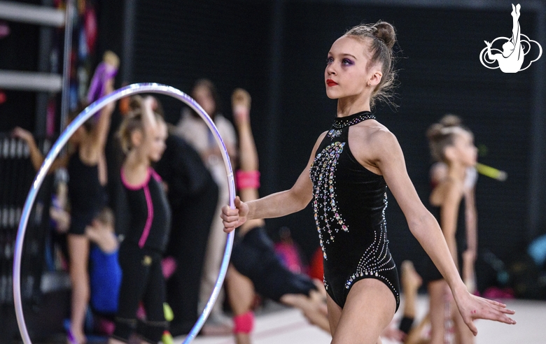 Miroslava Monina during the Russian championship