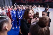 March 1, 2026. Olympic champion Alina Kabaeva at the Russian Championship in Moscow
