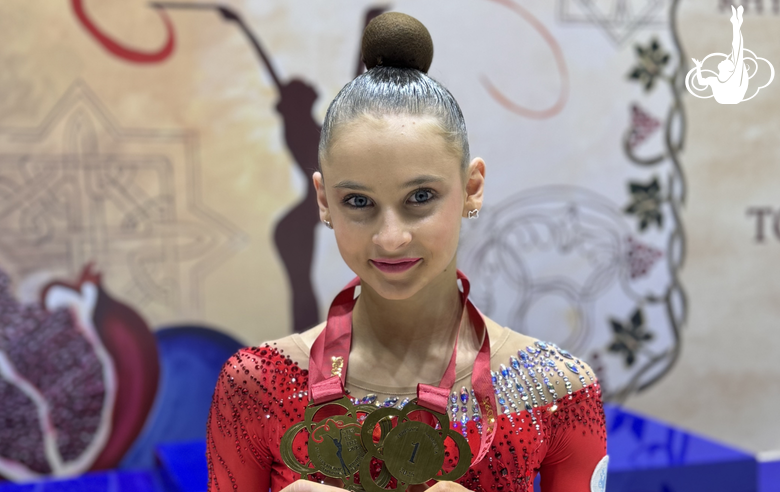 Yana Sakovich became a two-time champion of the Step to the Dream international tournament in Armenia