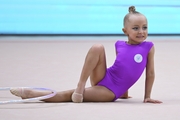 Young gymnast at the mAlinka tournament