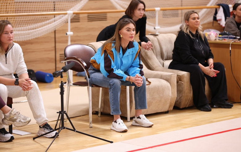 6 октября 2026 года. Олимпийская чемпионка Алина Кабаева во время тренировки в Новогорске