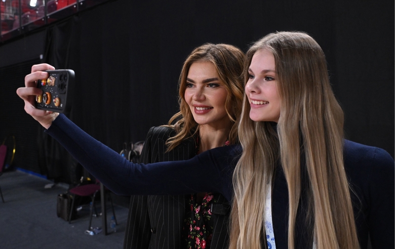 7 марта 2026 года. Олимпийская чемпионка Алина Кабаева на чемпионате России в Москве