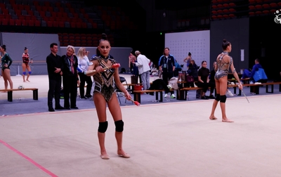 Alina Kabaeva tried to pay attention to each gymnast at the Sky Grace Cup International Tournament and Beijing Top Open 2025