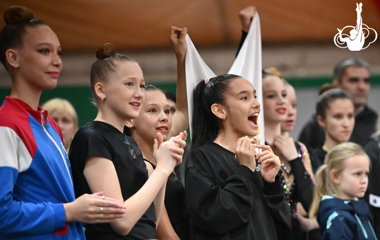 Fans at the Dynamo for Russia’s Children tournament