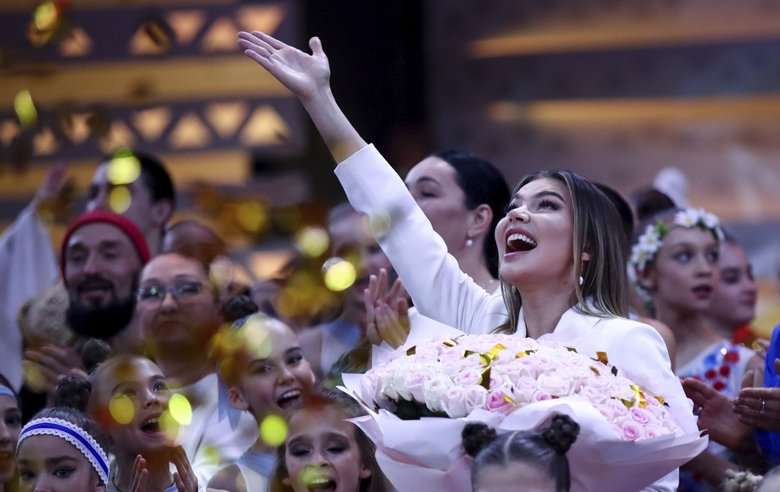 March 3, 2024. Olympic champion Alina Kabaeva at the Alina-2024 festival