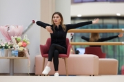 20 мая 2026 года. Олимпийская чемпионка Алина Кабаева во время тренировки в Академии
