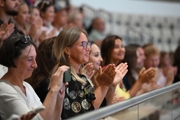 Spectators during the final concert