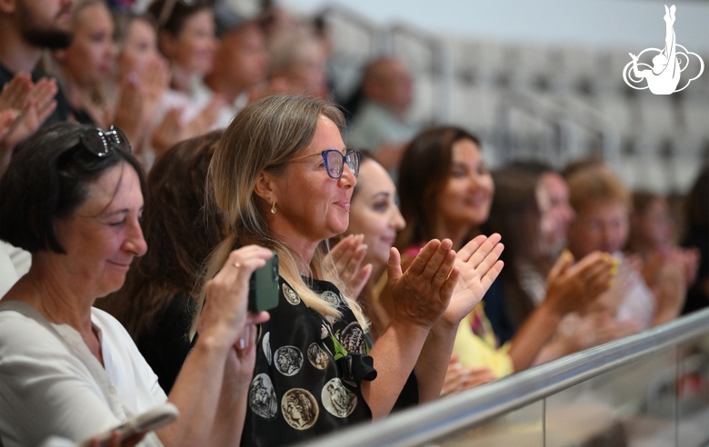 Spectators during the final concert