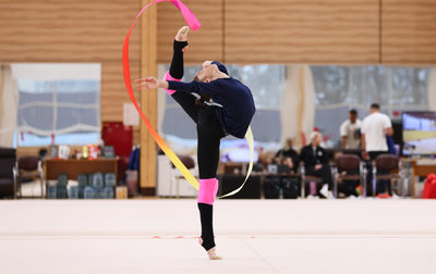 Gymnasts of the Academy continue training in Novogorsk