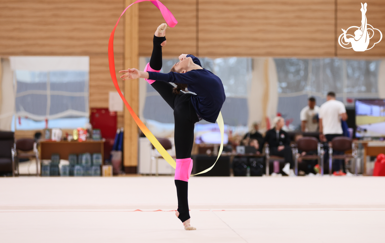 Gymnasts of the Academy continue training in Novogorsk