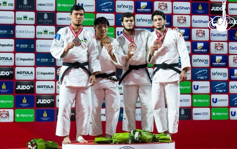 The judo team won ten awards at the Grand Slam in Ulaanbaatar