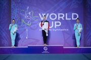 The podium of the clubs final