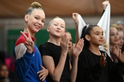 Gymnasts at the Dynamo for Russia’s Children tournament