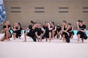 Participants of the training camp during their performance at the final concert